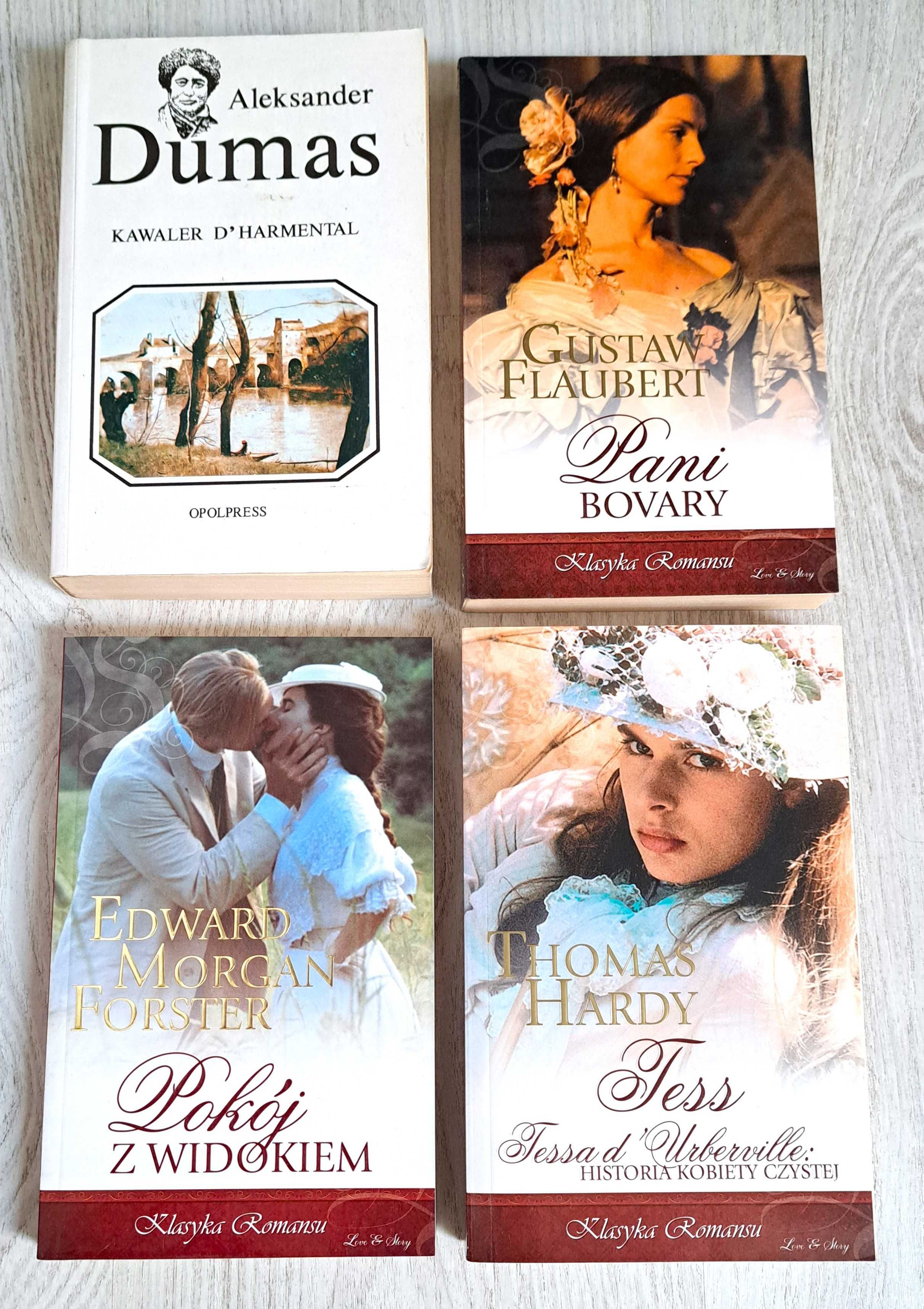 Hardy Tessa d'Urberville Pokój z widokiem Flaubert Pani Bovary Dumas