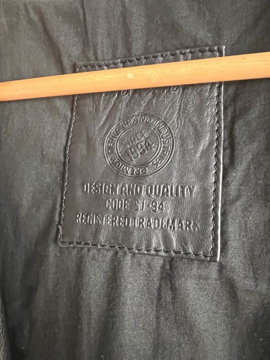 Casaco Salsa em couro, raramente usado