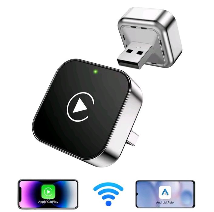 adapter bezprzewodowy android auto carplay 2w1