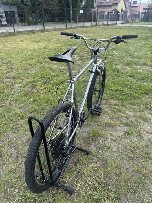 Stylowy rower custom na bazie Cube 1x12 retromtb ostateczna cena