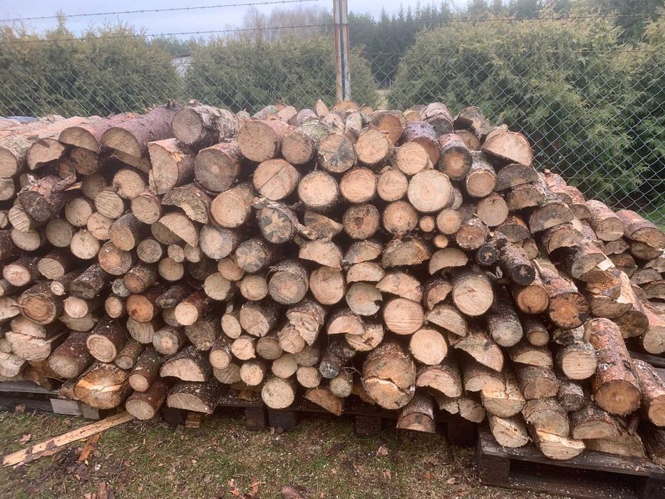 Drewno  opałowe sosna / świerk pociete  transport w cenie - gratis