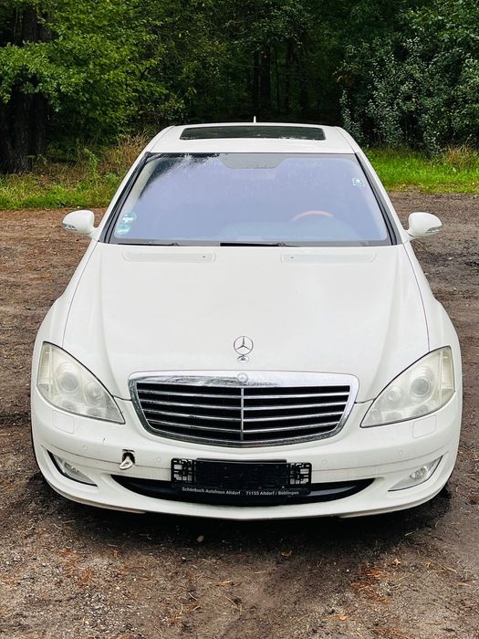 Mercedes S-klasa S350 v6 3.5 200KW tylko 70kkm - Uszkodzony  w221!