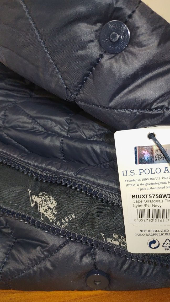 Torba nowa, pikowana torba US Polo Assn.