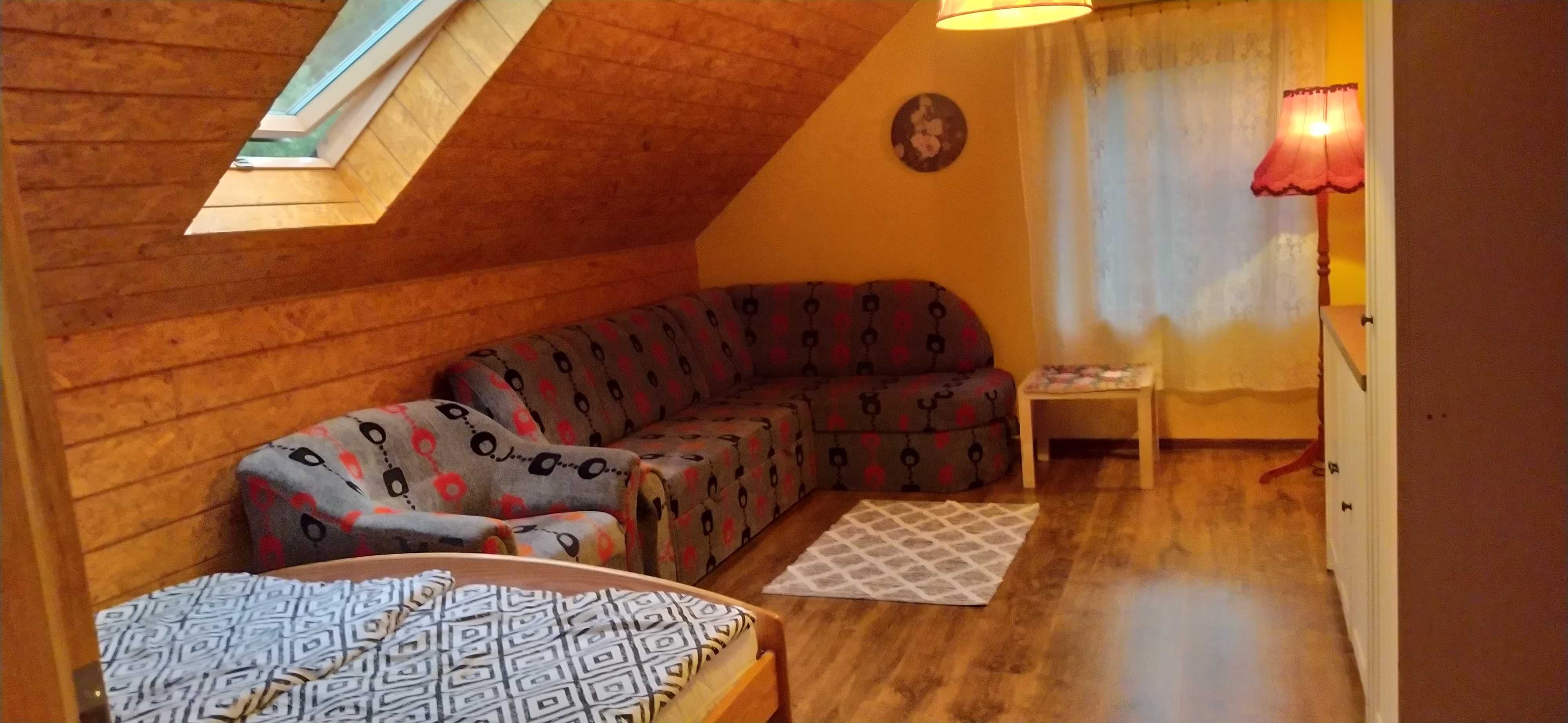 Domek letniskowy jezioro wynajem Naprusewo Giewartów Kosewo.