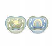 PHILIPS AVENT smoczki dzieciece uspakajajace 2 szt 0-6M
