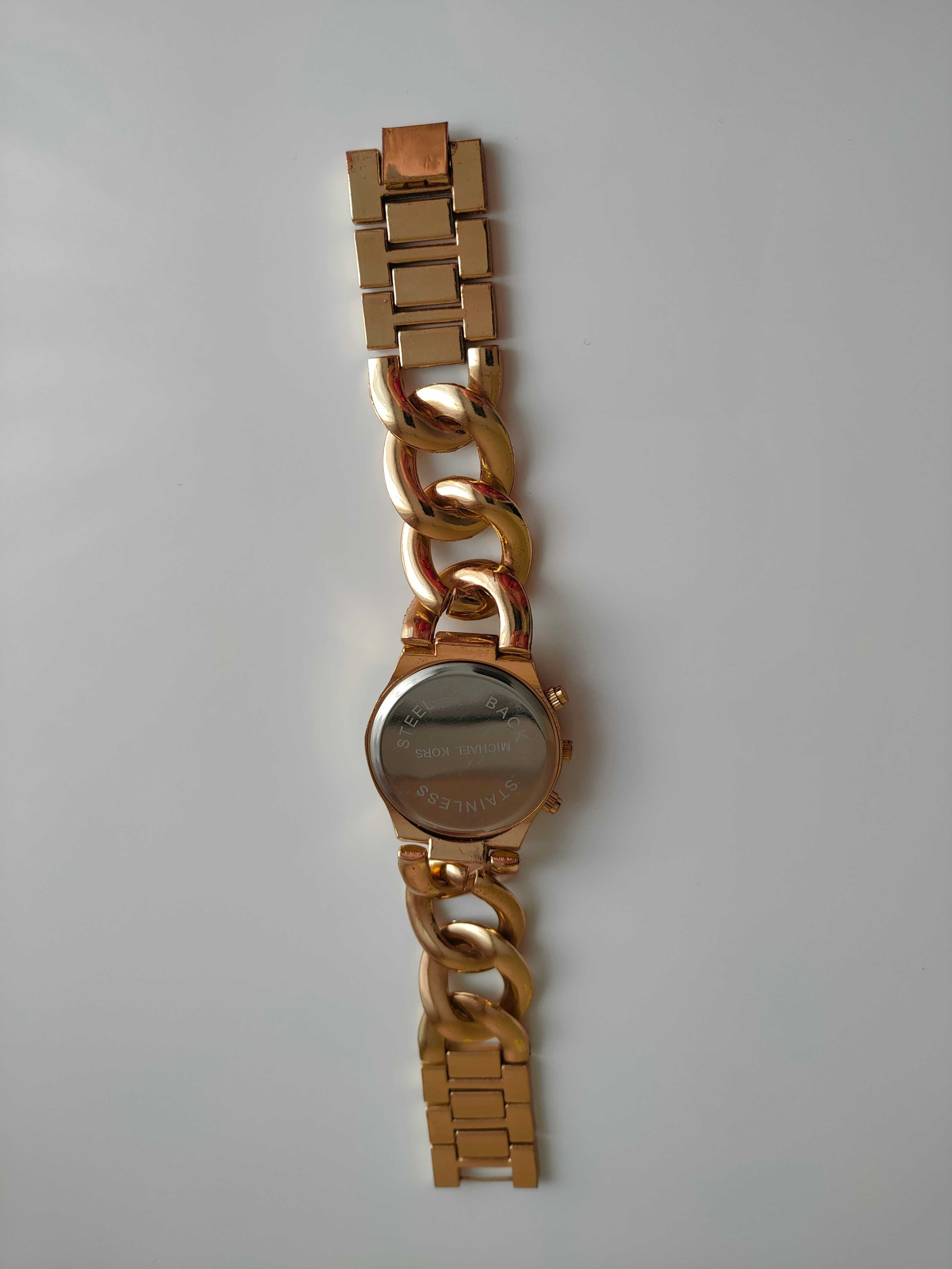 Стильные женские наручные часы Michael Kors с браслетом.цвет-золото.