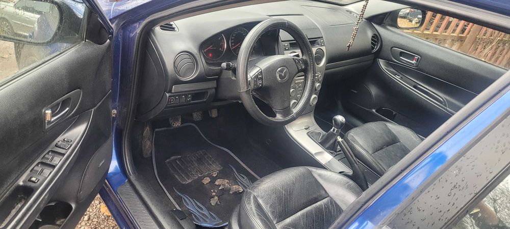2002 MAZDA 6 2.2 GAZ Hak Dupowóz na gazie   Zamiana
