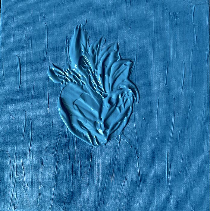 Картина «Блакитне серце»