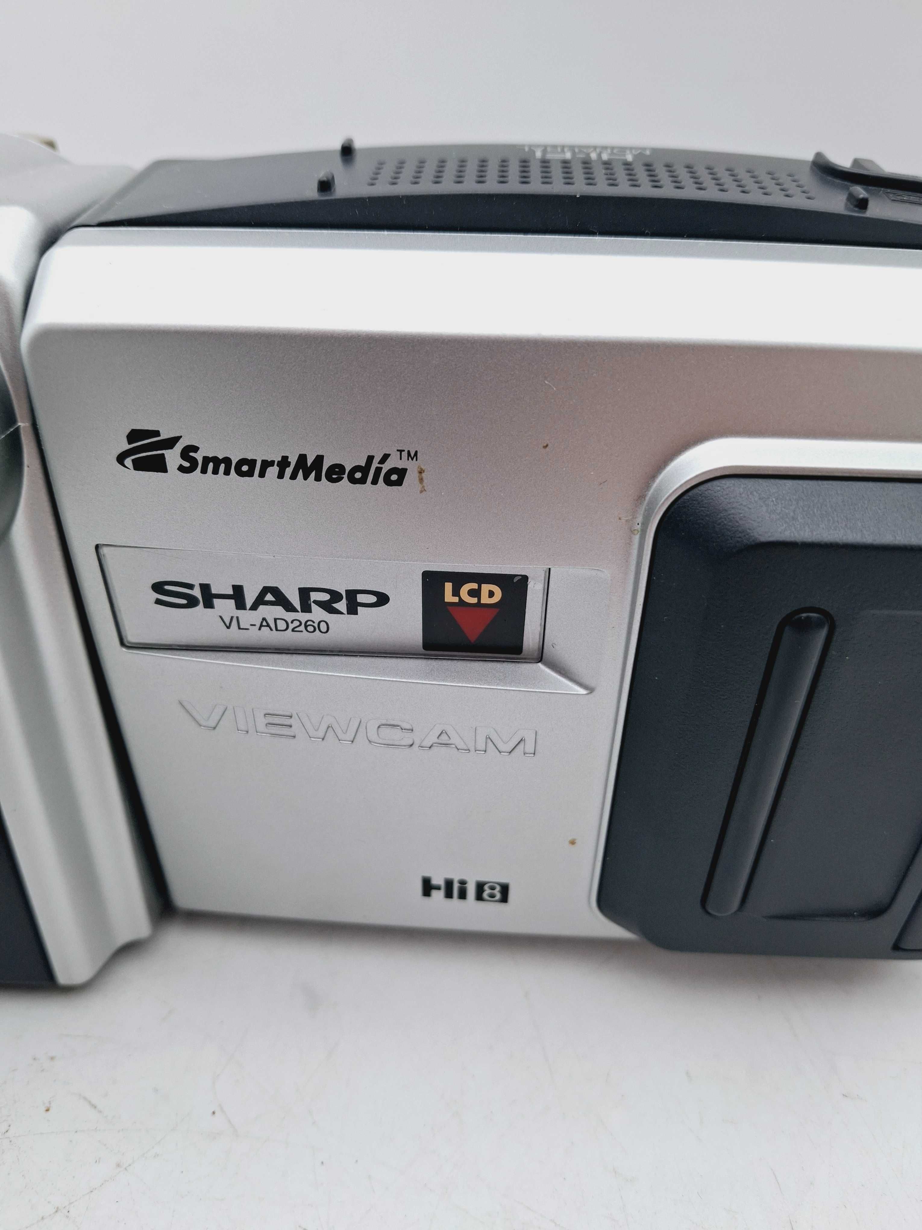 Kamera cyfrowa  Sharp VL-AD260 HI8 SmartMedia, wyświetla wideo OKAZJA!
