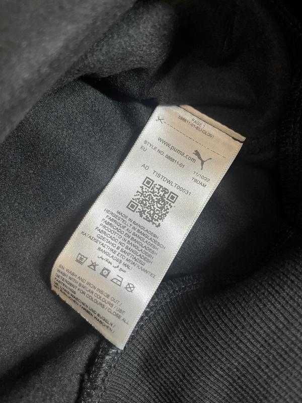 Черное Женское зип-худи Puma full-zip women’‎s hoodie новое оригинал
