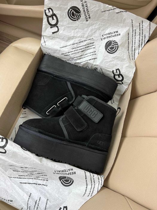 Уггі UGG Neumel Platform Black Угг Нюмел (36-41)