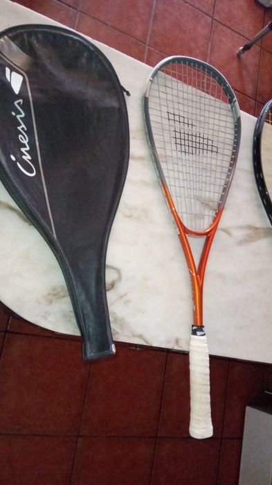 Conjunto de 2 Raquetes de Squash