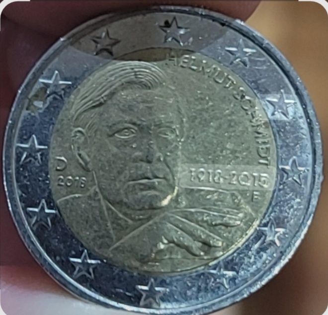 Moeda 2€, Alemanha 2018