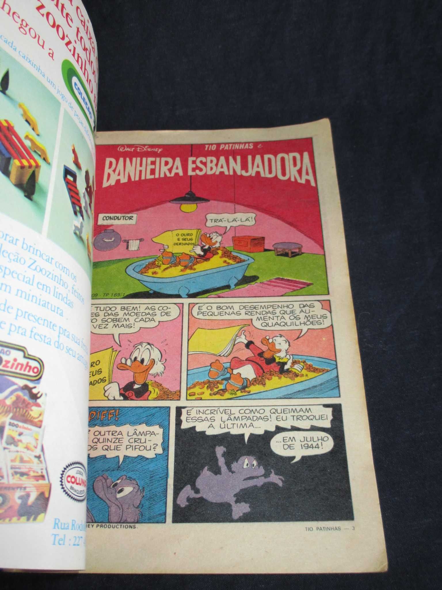 Livros BD Tio Patinhas Disney Anos 70 Abril Vintage