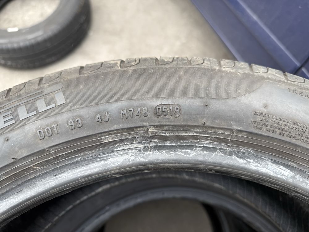 2xPirelli 245 45r18., 2019 5.5mm RFT.