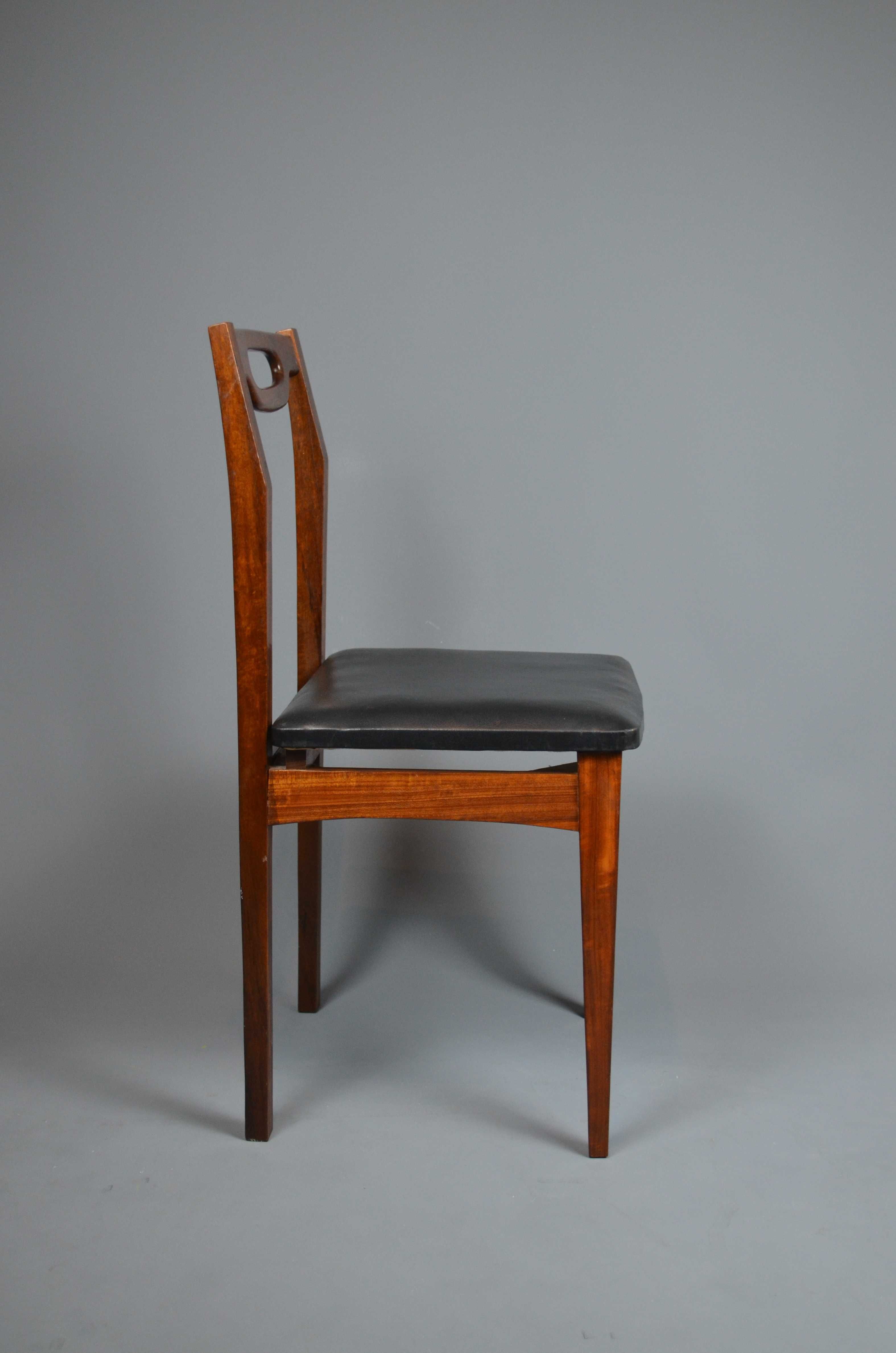 Conjunto de 5 cadeiras mid century