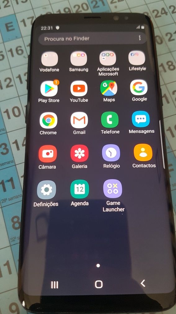 Samsung galaxy s8 como Novo