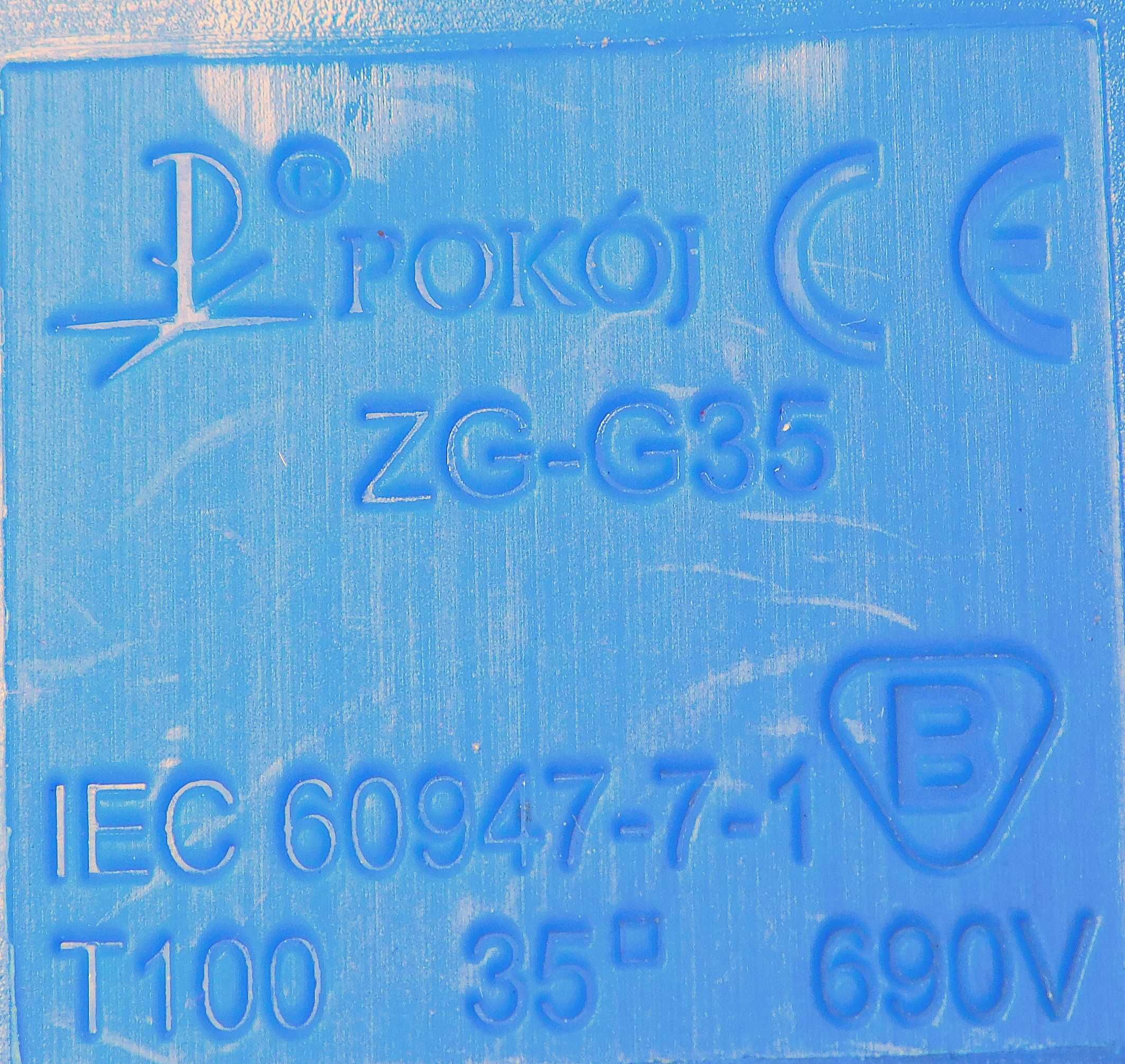 Złączka elektryczna ZG G35 690V T55CU POKÓJ [K31] - cena 2 sztuk