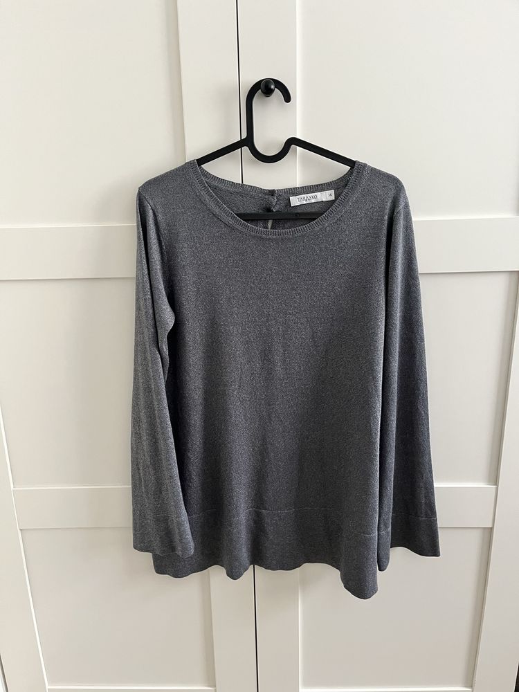 Elegancki Sweter z Delikatnym Połyskiem – Taranko, Rozmiar 36