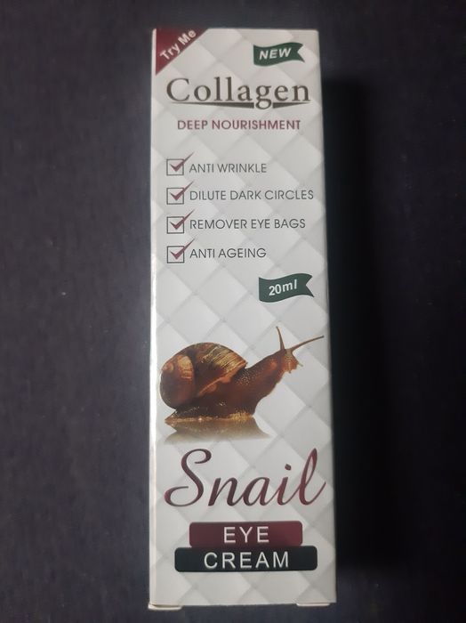 Krem pod oczy przeciwzmarszczkowy ślimak kolagen
