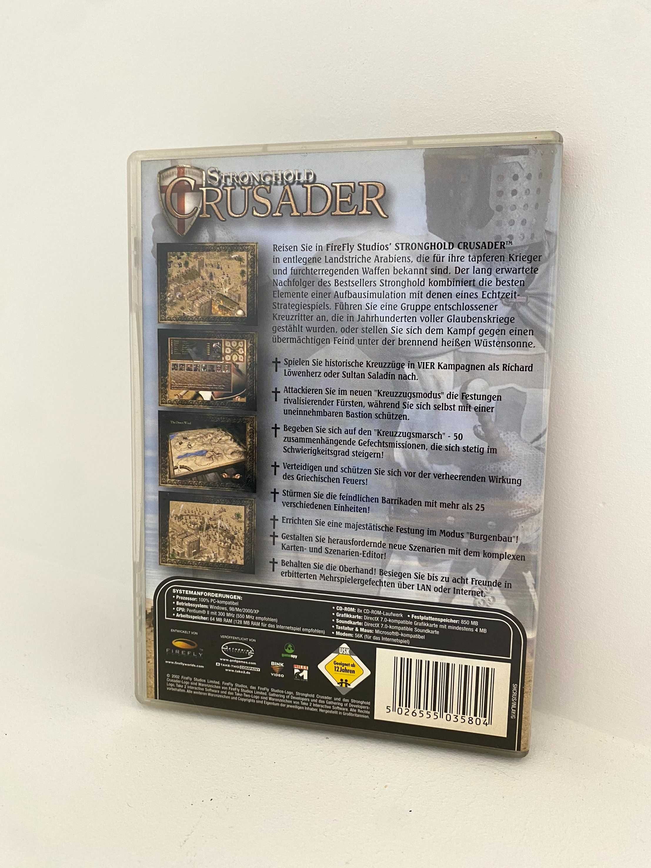 Stronghold: Crusader Twierdza: Krzyżowiec pełna wersja DE PC 2002 BDB