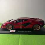 Lamborghini Sián FKP 37 Maisto 1:18 Vermelho – Supercarro Raro