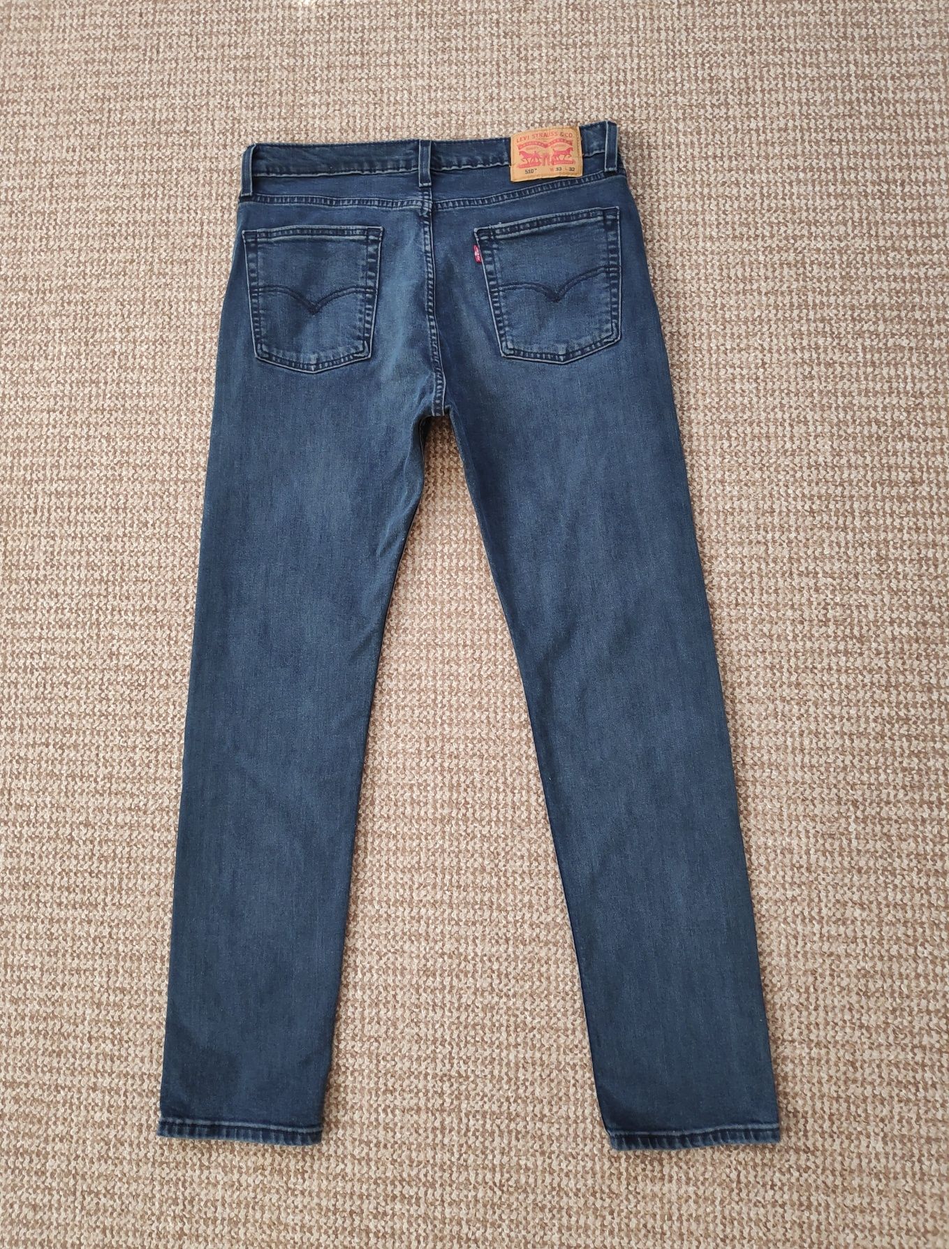 Levi's 510 skinny джинсы lyocell оригинал W33 L32