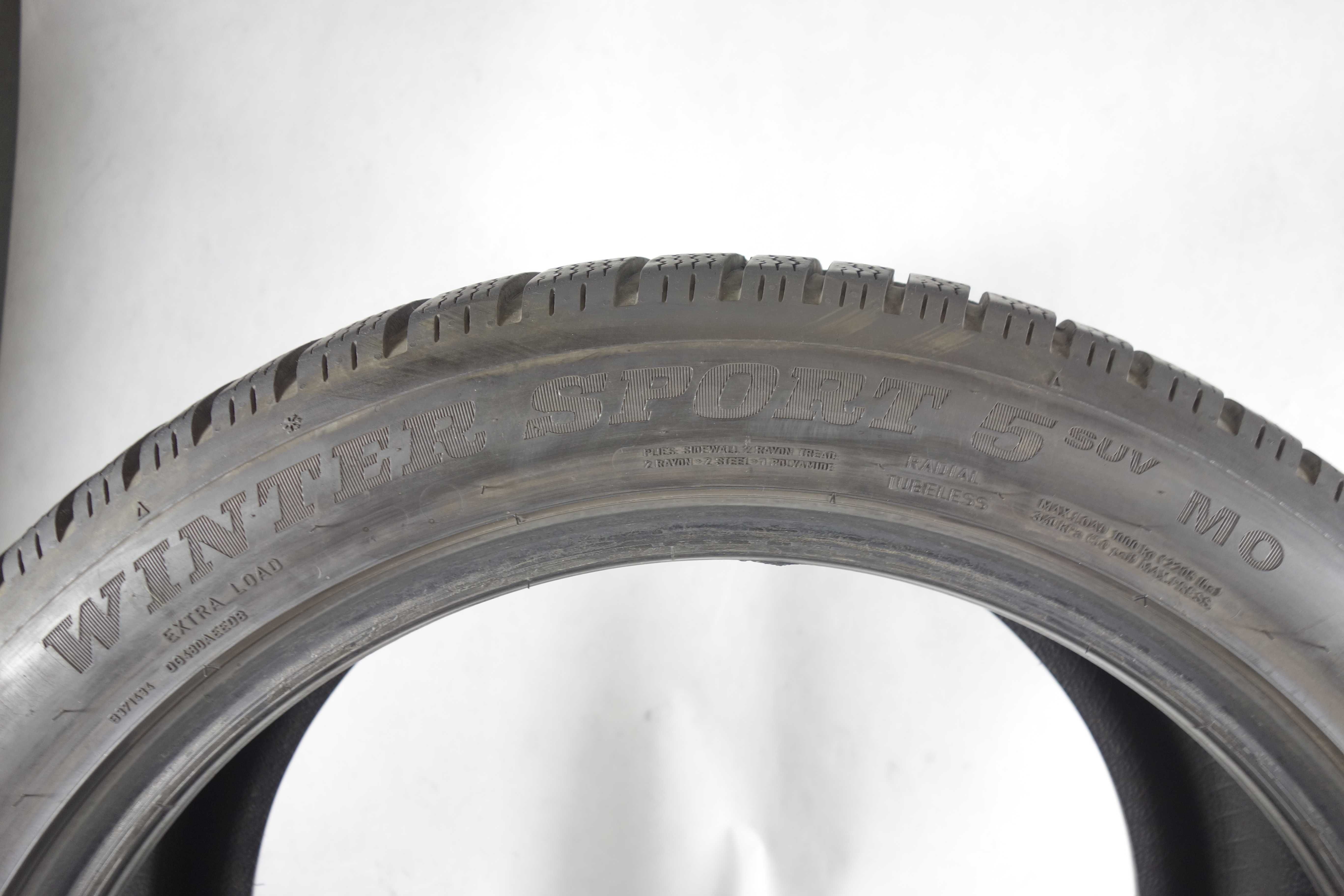 Opony zimowe 285/40/20 - DUNLOP Winter Sport 5 MO SUV XL