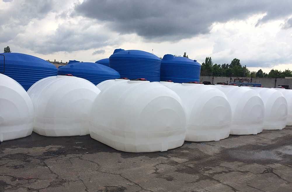 Емності пластикові для зберігання та перевезення, бочка, вода КАС