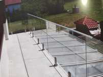 Barierki balustrady szkło nierdzewka