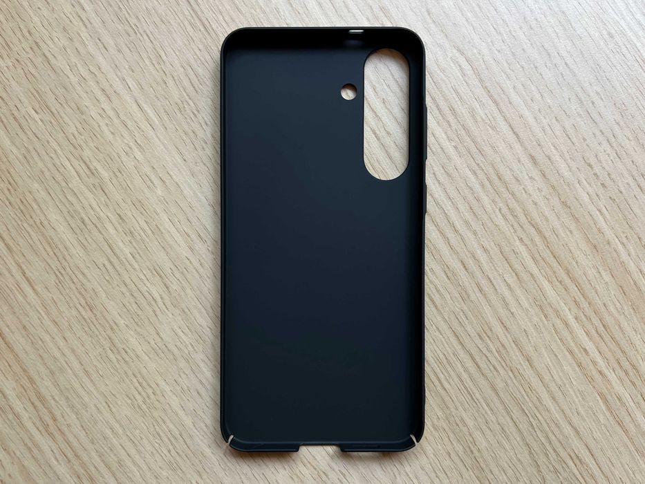 Samsung Galaxy S25 Plus чохол матовий пластик чорний тонкий чехол S25+