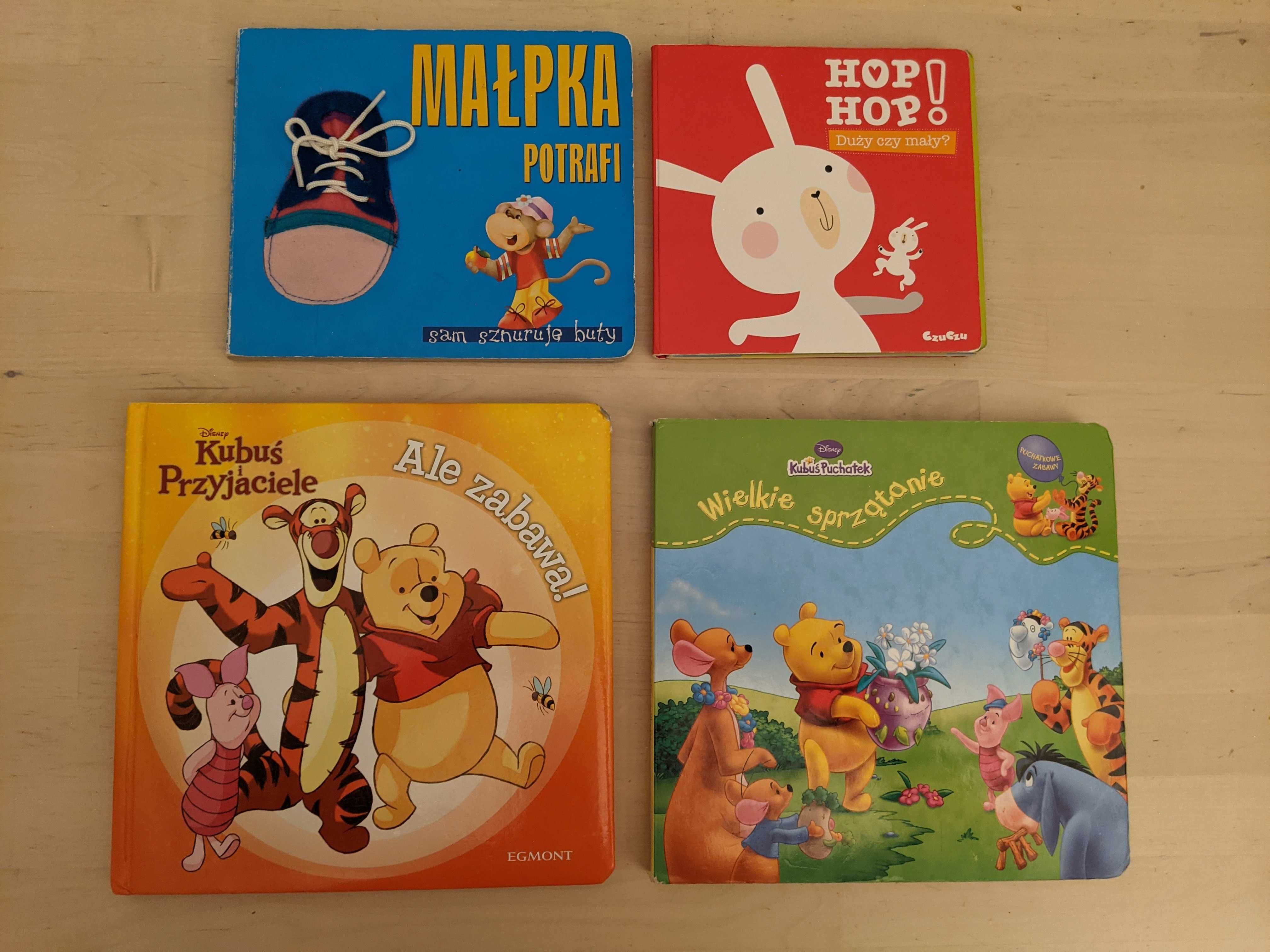 Książeczki dla dzieci - Kicia Kocia, Kubuś Puchatek, Świnka Pepa