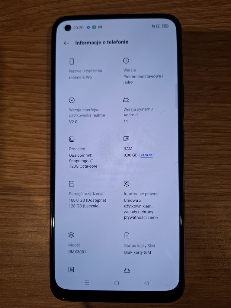 Realme 8 pro/ używany