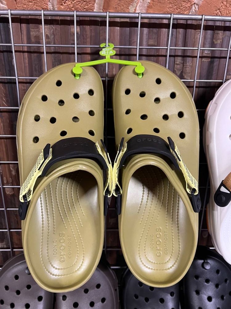 Крокси Crocs All Terrain Clog оригінал великі розміри тапки резинові