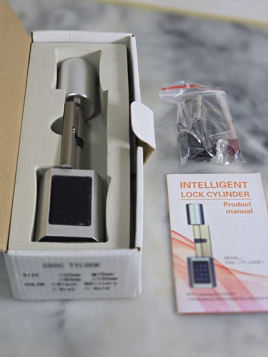 Fechadura Inteligente TTLock 70mm Bluetooth/Wi-Fi