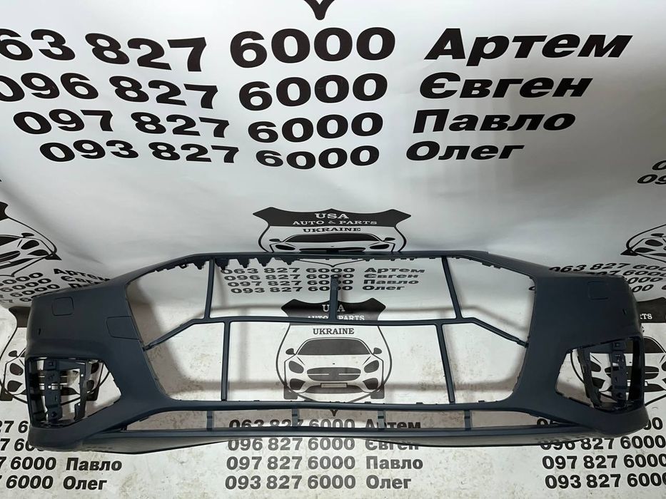 AUDI A4 B9 Бампер передній S-line (порожній аналог) 2021-23