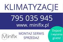 Klimatyzacja Montaż Sprzedaż Serwis Szybkie terminy, od 3000zł