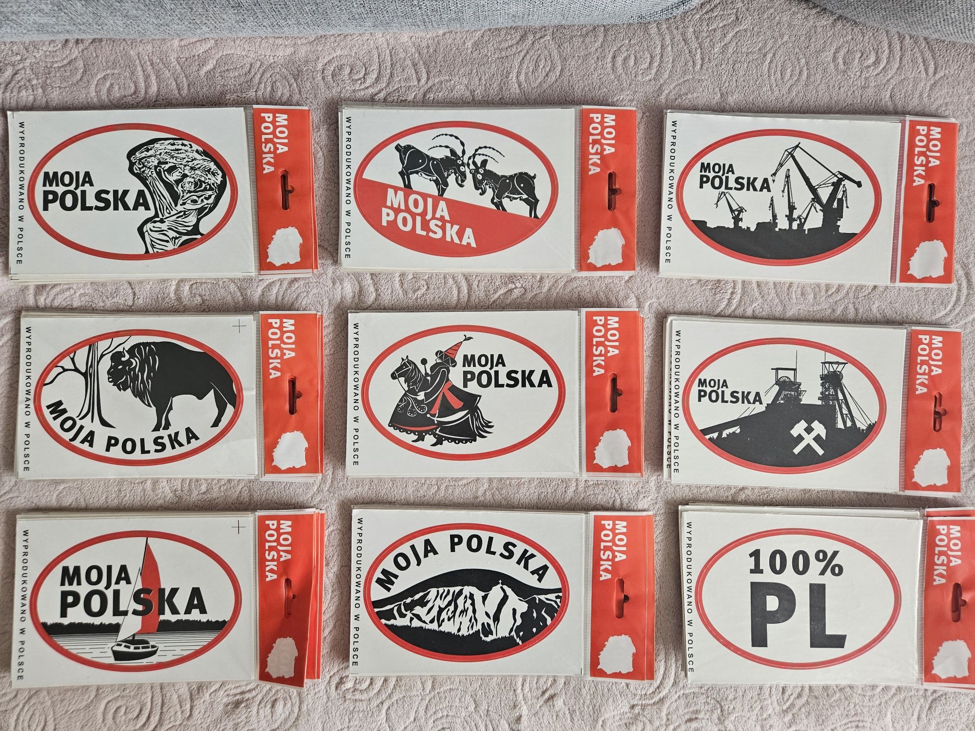 Neklejki "Moja Polska"