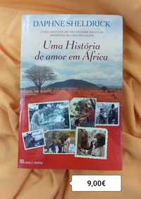 Uma História de Amor em África /Daphne Sheldrick -Portes incluídos