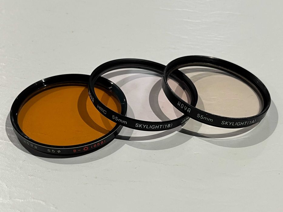 Filtros Hoya 55mm e 58mm