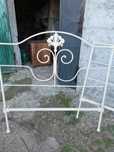 Cama de ferro antiga completa