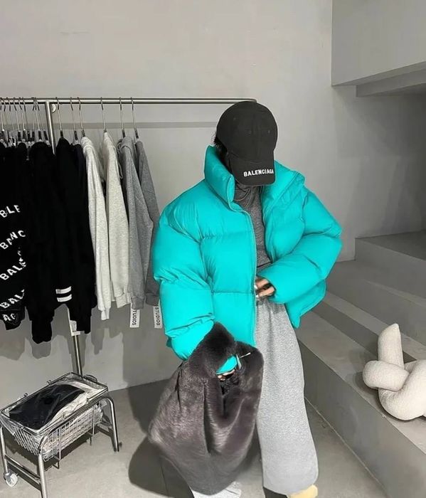 Жіноча зимова куртка оверсайз