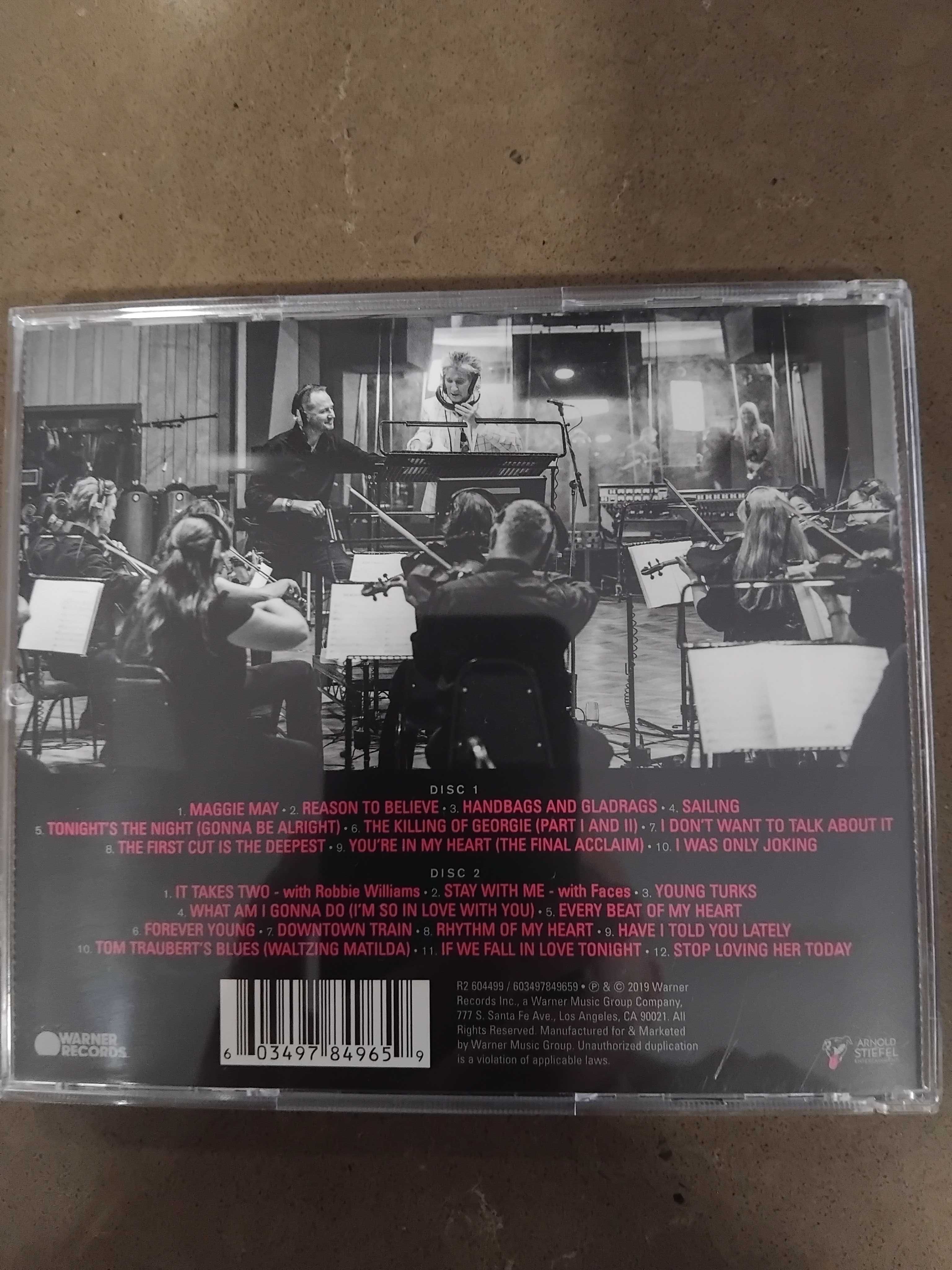 Cd duplo do Rod Stewart  novo