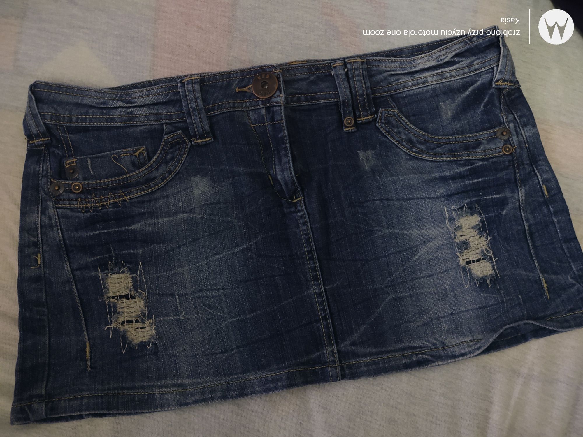 Spódniczka Mini Jeans r.42