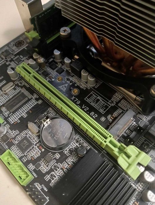 Комплект ігрова материнка, процесор  xeon e52640, озу 16 гб - ТОП