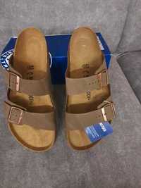 Klapki Birkenstock Arizona roz. beżowe