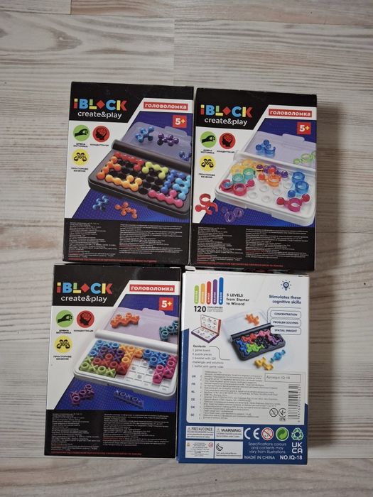 Ігри-головоломки Creaty and play