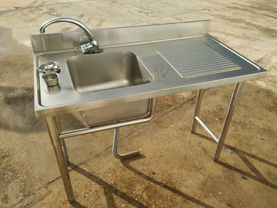 Bancada cozinha inox