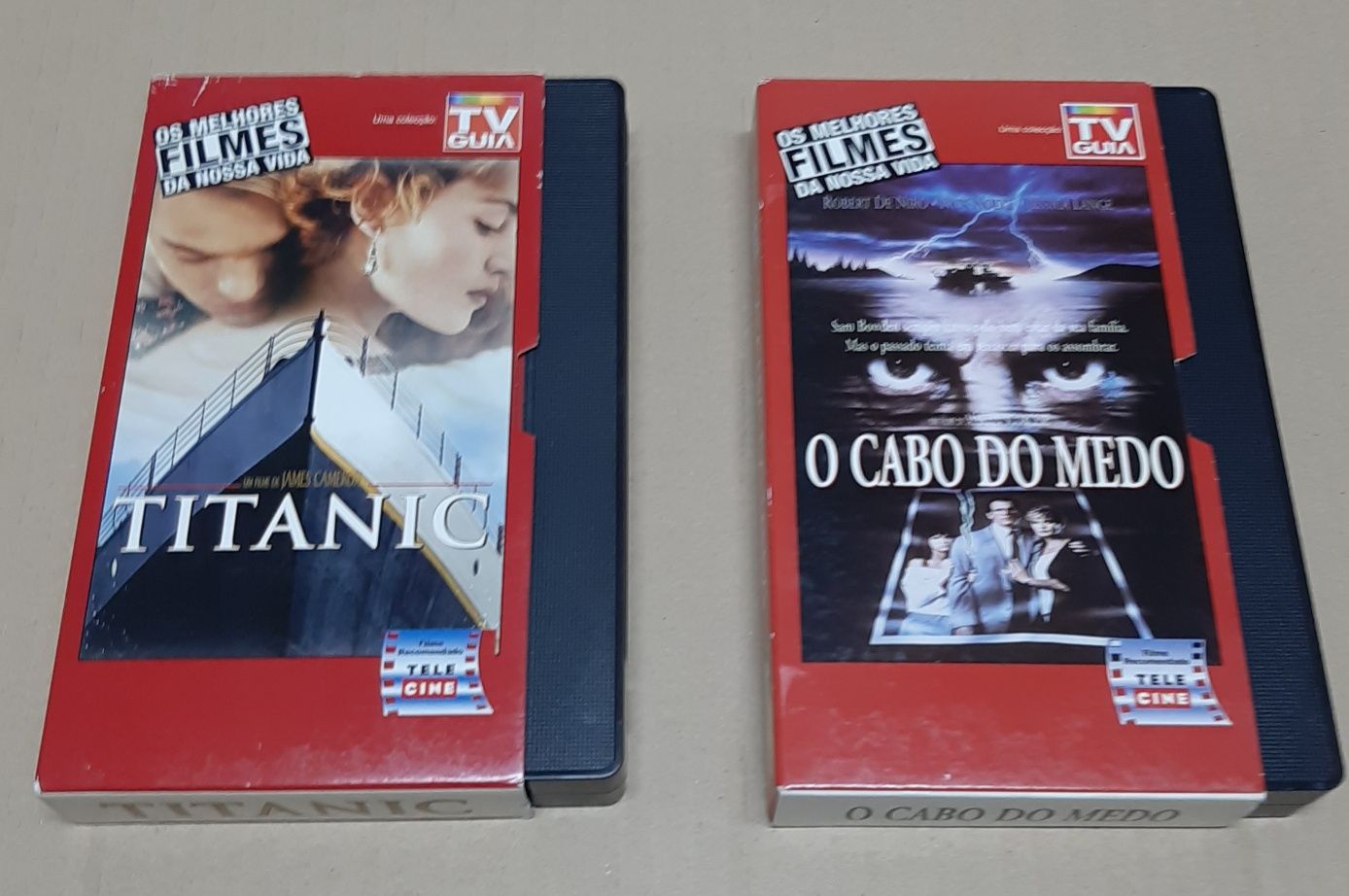 4 cassetes filmes VHS