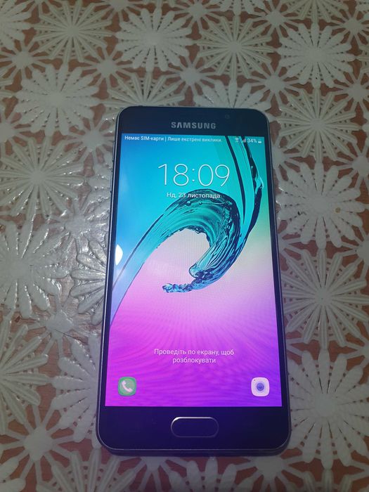 Смартфон Samsung Galaxy A3 2016 A310, 16gb 1sim